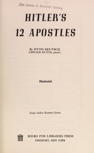 Hitler's 12 apostles