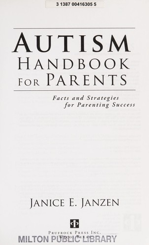 Autism handbook for parents