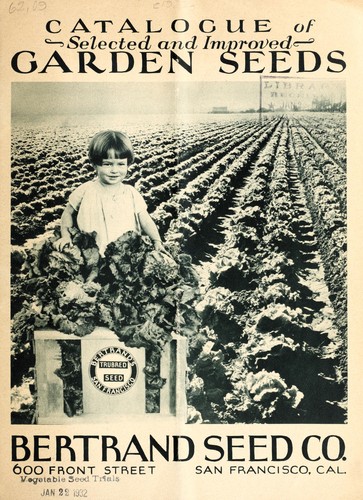 Catalogue of selected and improved garden seeds