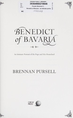 Benedict of Bavaria