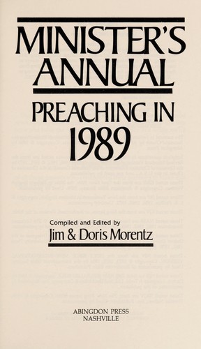 Minister's Annual