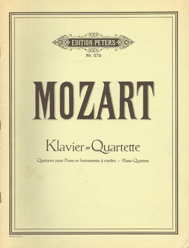 Klavier Quartette