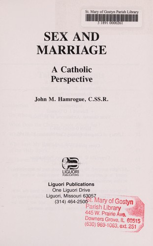 Sex and marriage