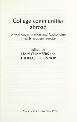 College communities abroad