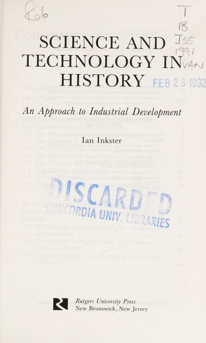 Science and technology in history