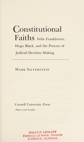 Constitutional faiths