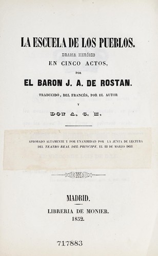 La escuela de los pueblos