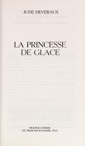 La Princesse de glace