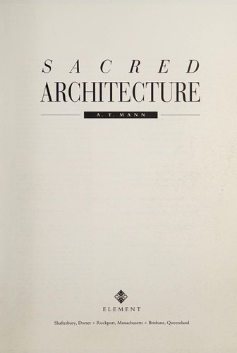 Sacred architecture