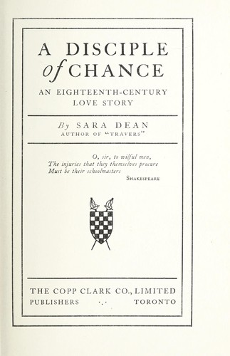 A disciple of chance