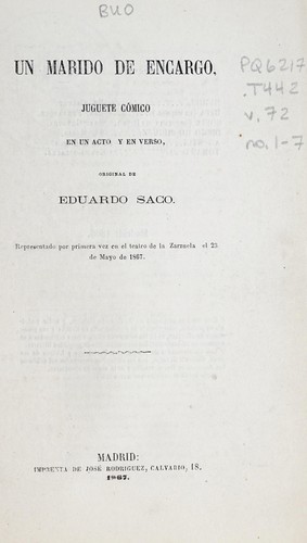 Un marido de encargo