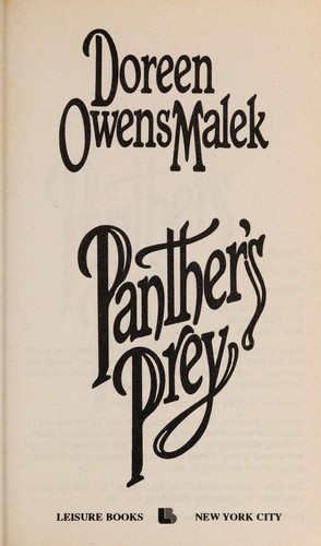 Panther's Prey