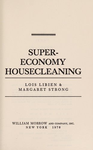 Super-economy housecleaning