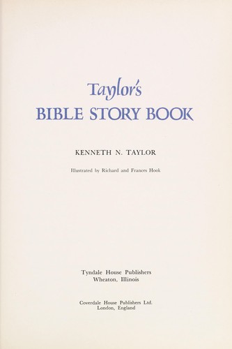 Taylor's Bible story book