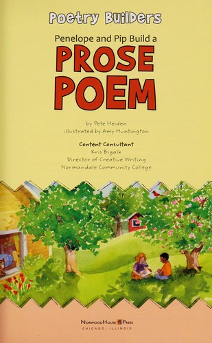 Penelope and Pip build a prose poem