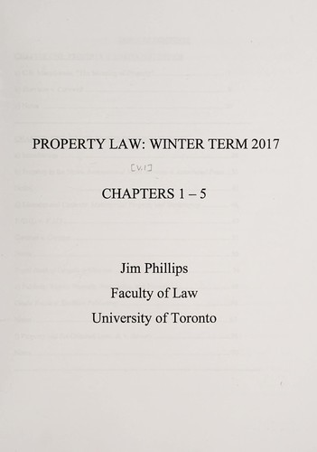 Property law