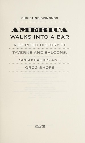 America walks into a bar