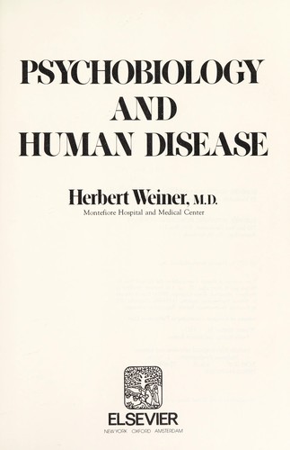 Psychobiology and human disease