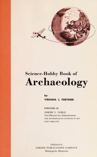 Science-Hobby Book Of Archaeology