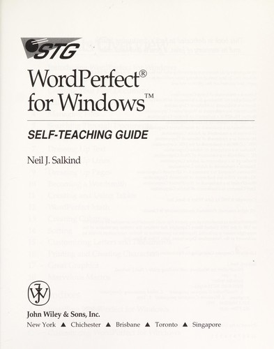 WordPerfect for Windows