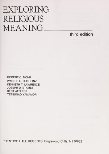 Exploring religious meaning
