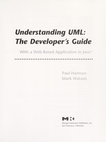 Understanding UML
