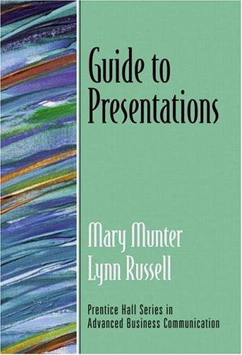 Guide to presentations