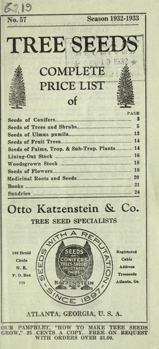 Tree seeds