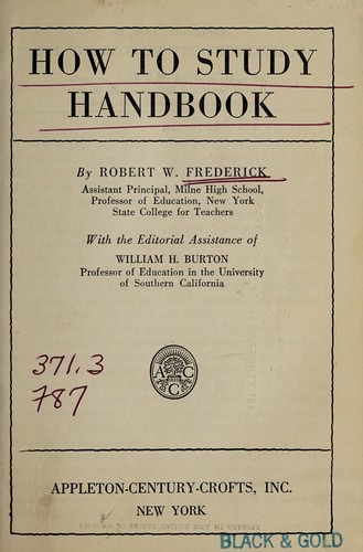 How to study handbook