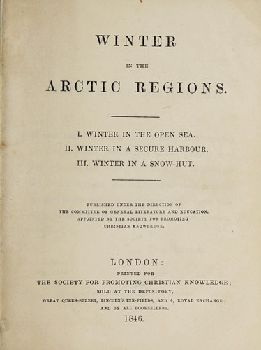 Winter in the Arctic regions