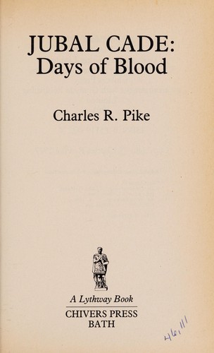 Jubal Cade: days of blood