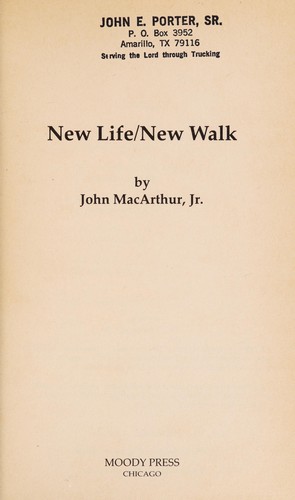 New Life - New Walk : Ephesians 4: 17-5