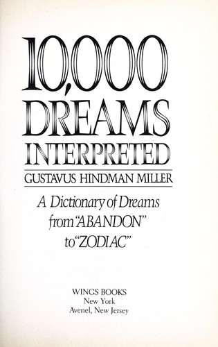 What's in a dream