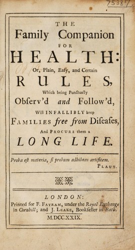 The family companion for health