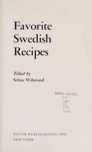 Favorite Swedish recipes
