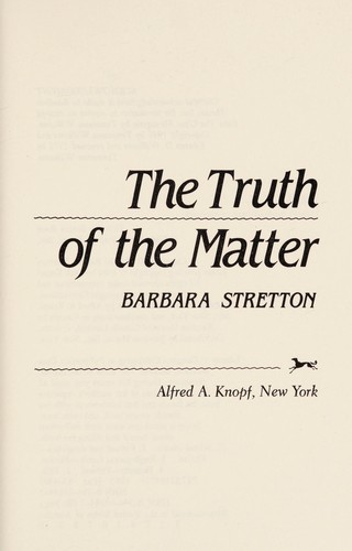 The truth of the matter