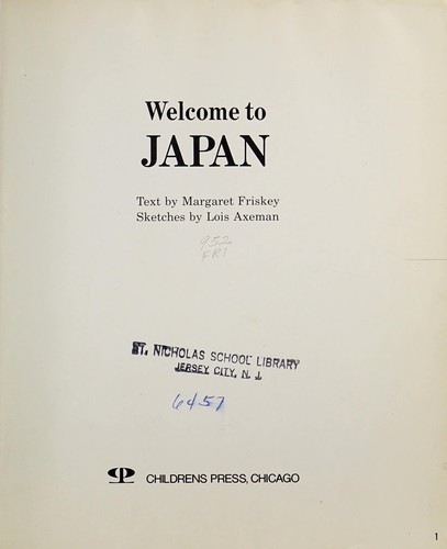 Welcome to Japan