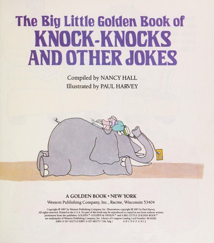 The big little golden book of knock-knocks and other jokes