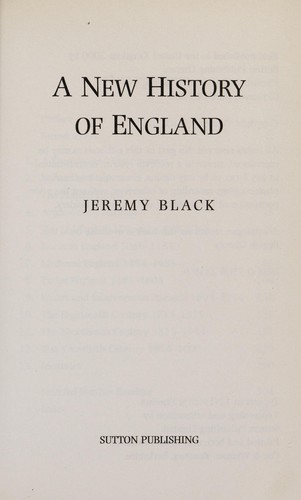 A new history of England