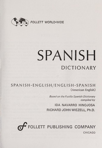 Follett world-wide Spanish dictionary