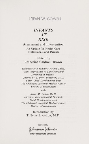 Infants at risk