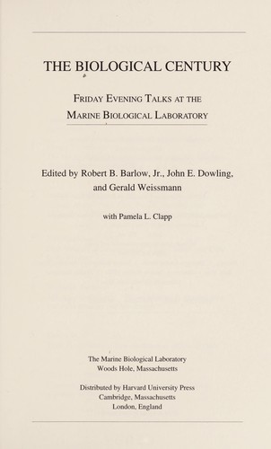 The Biological century