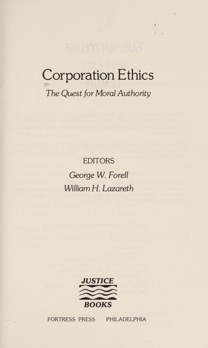 Corporation ethics