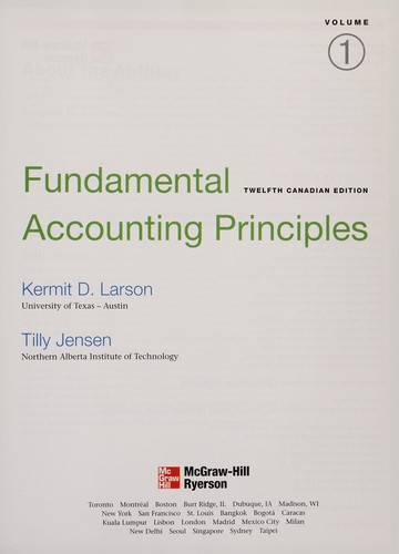 Fundamental accounting principles