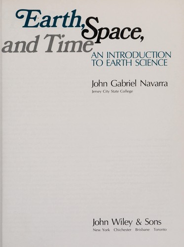 Earth, space, and time