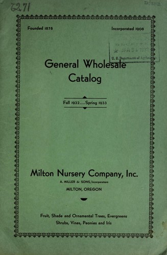 General wholesale catalog