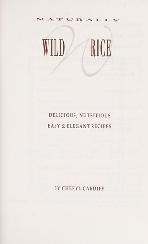 Naturally Wild Rice