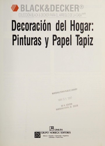 Decoracion del hogar, pinturas y papel tapiz