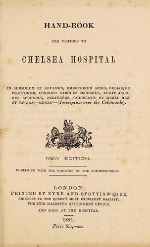Hand-book for visitors to Chelsea Hospital