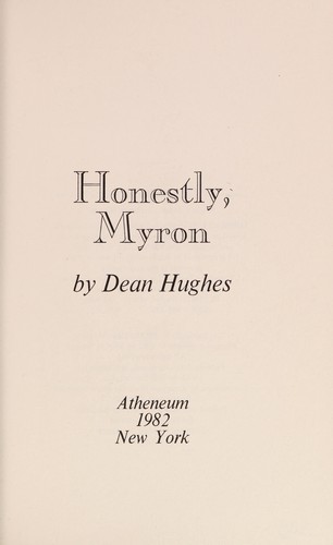 Honestly, Myron